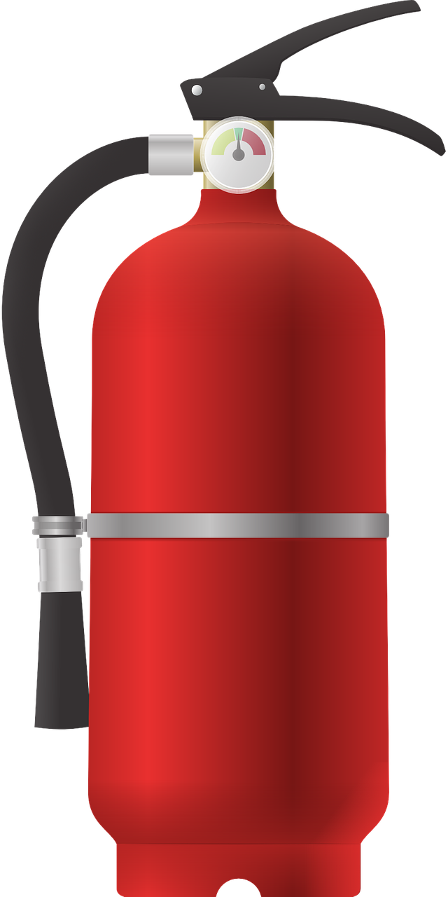 Cute Fire Extinguisher Clipar