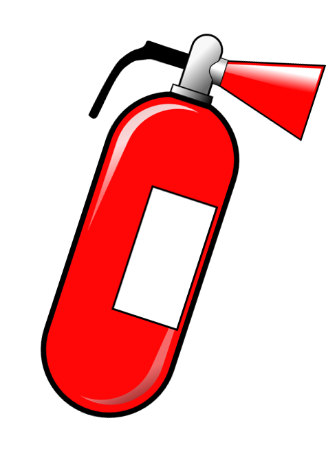 Cute Fire Extinguisher PNG-Pl