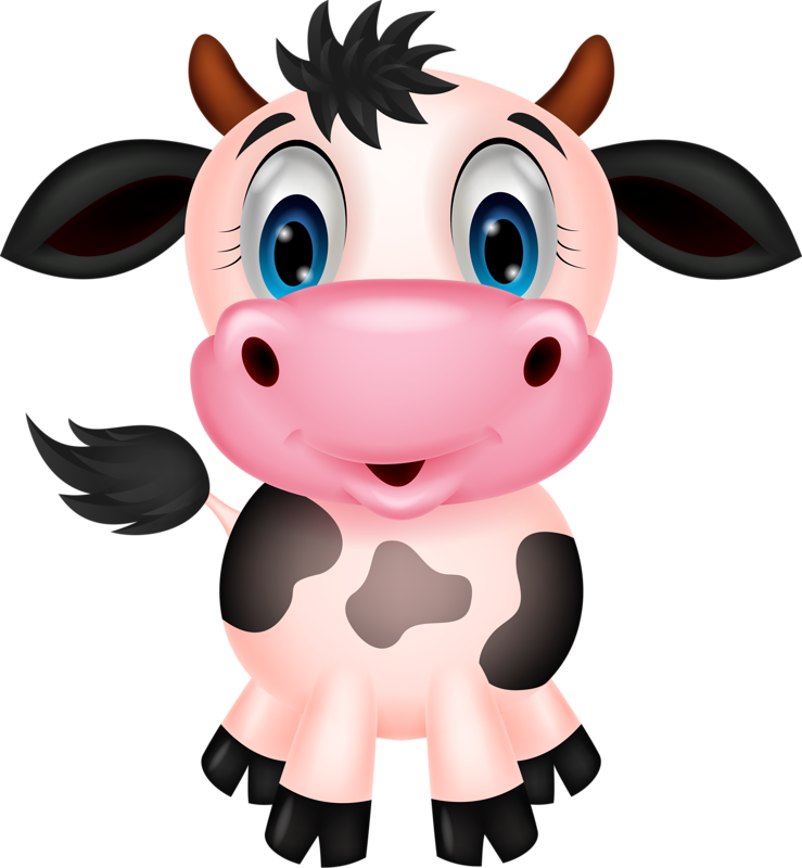 Cute PNG Cow - 154807