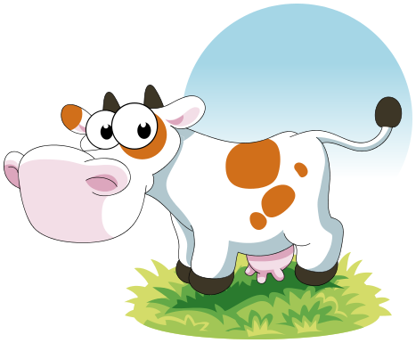 Cute PNG Cow - 154802