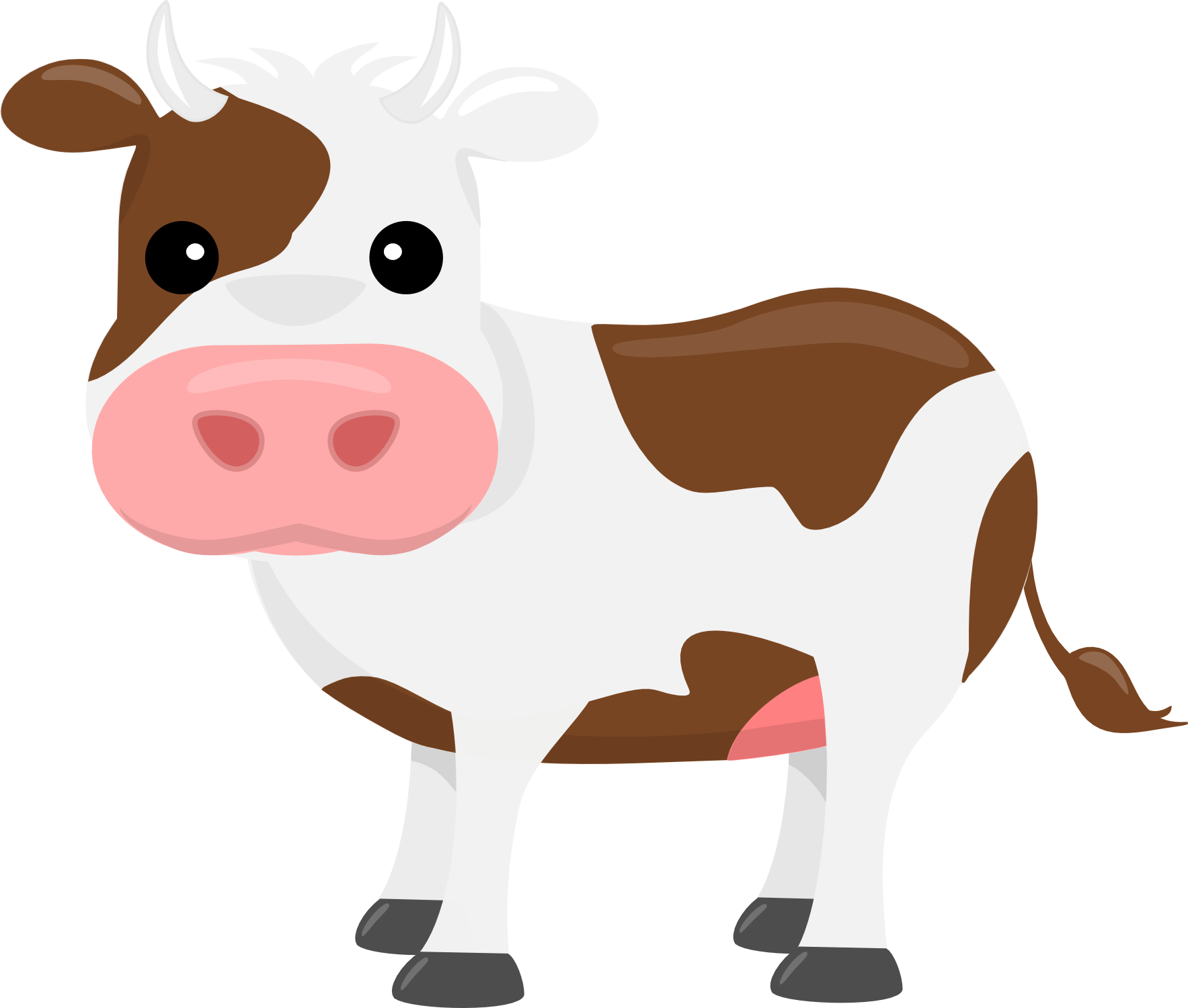 Cute PNG Cow - 154805