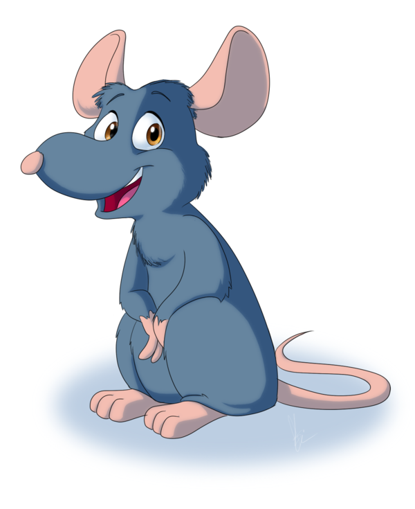pin Cute clipart rat #15