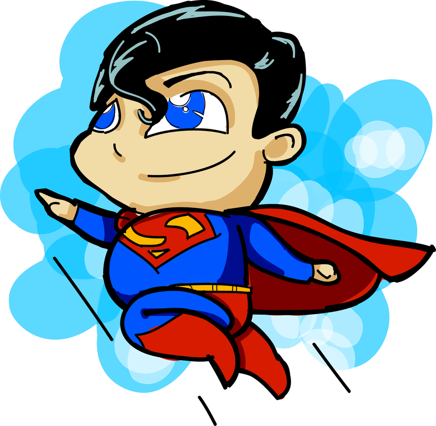 Chibi Superman by valdezign P