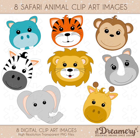Cute Zoo Animals PNG - 168151