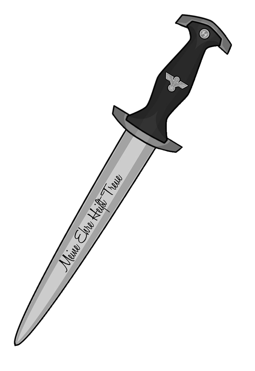 Dagger PNG Black - 135382