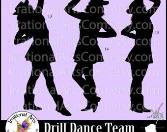 Dance Team PNG Kickline - 43028