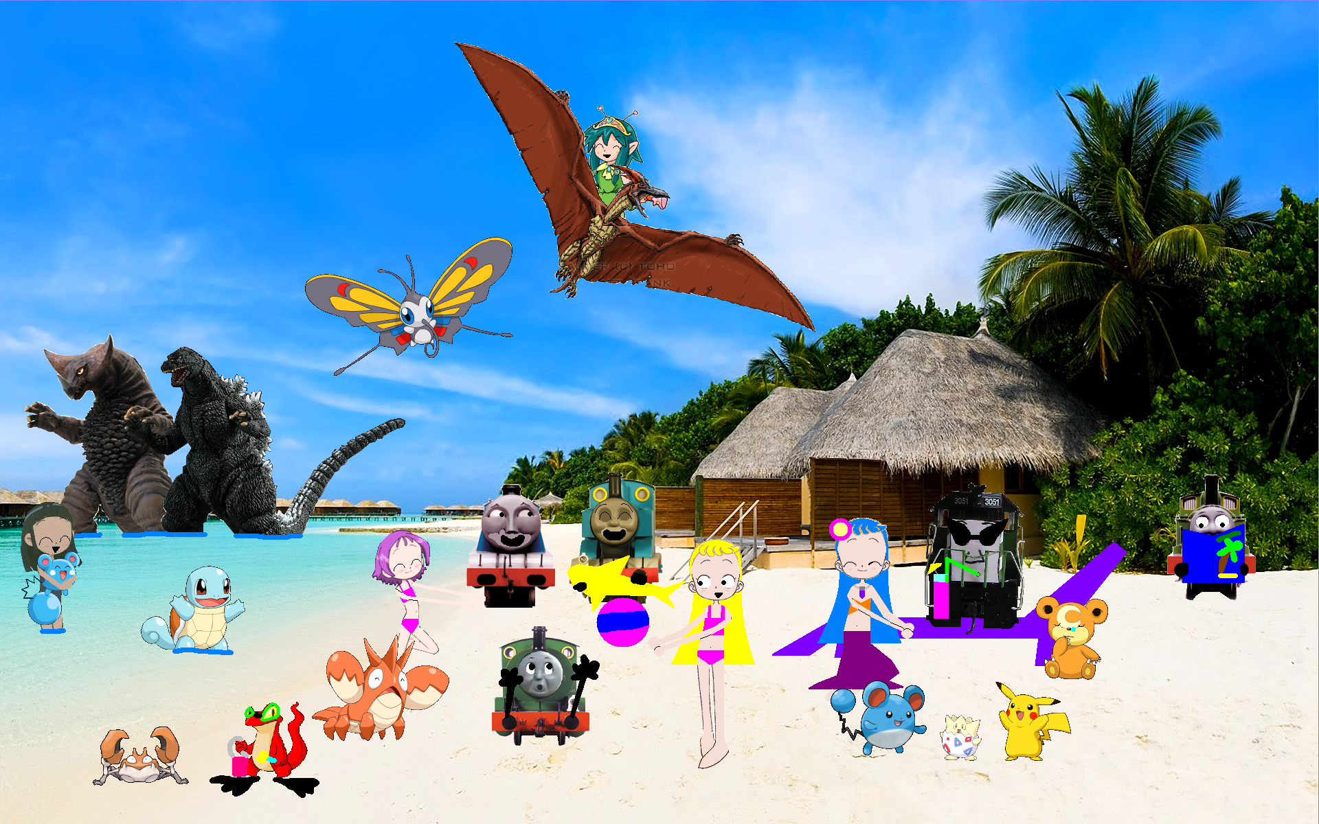 Day At The Beach PNG - 159656