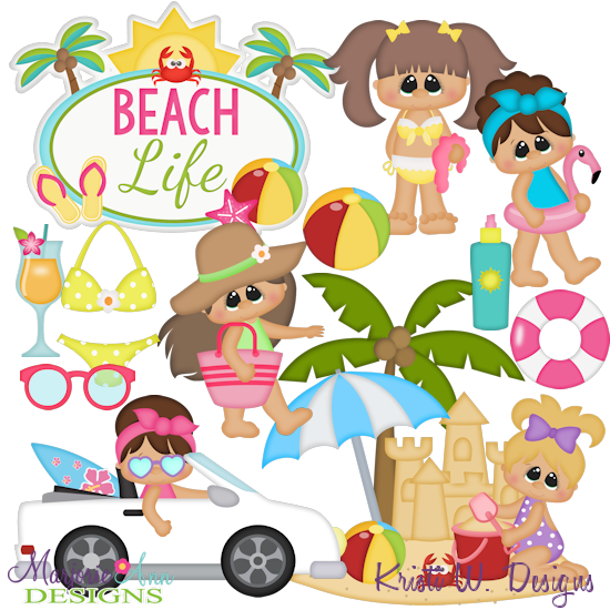 Day At The Beach PNG - 159645