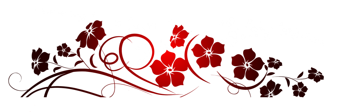 Red Flowers Decoration PNG Cl