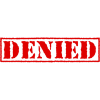 Denied Stamp Picture PNG Imag