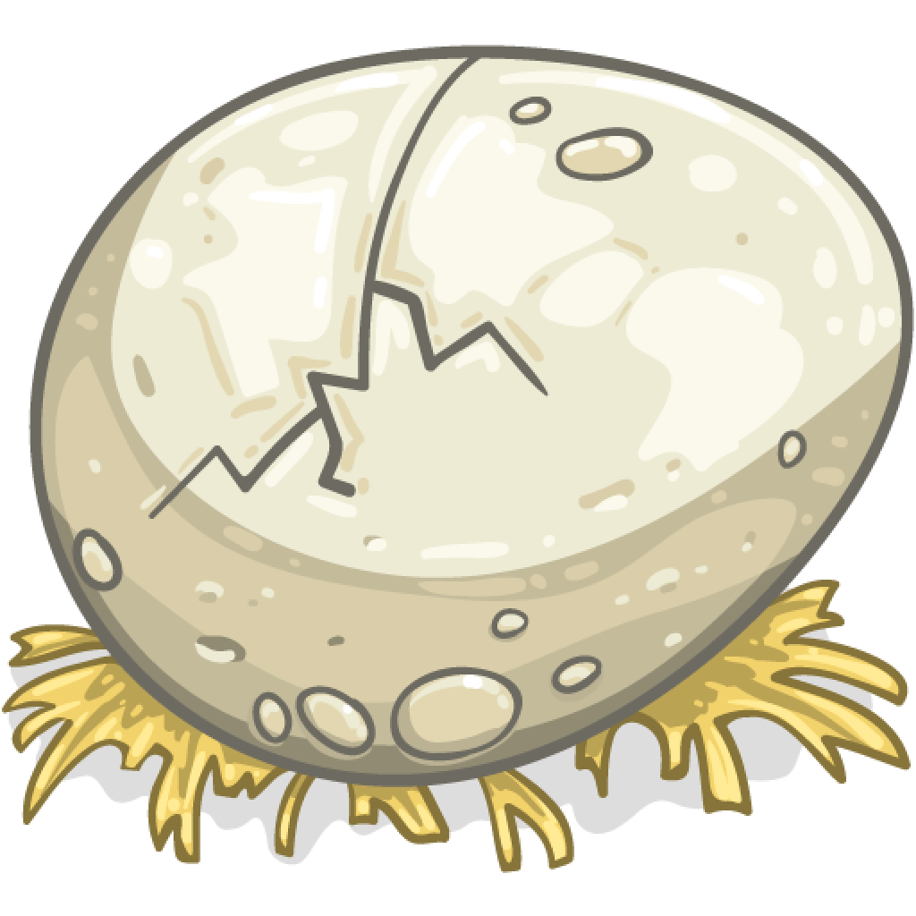 fossil dinosaur eggs clipart