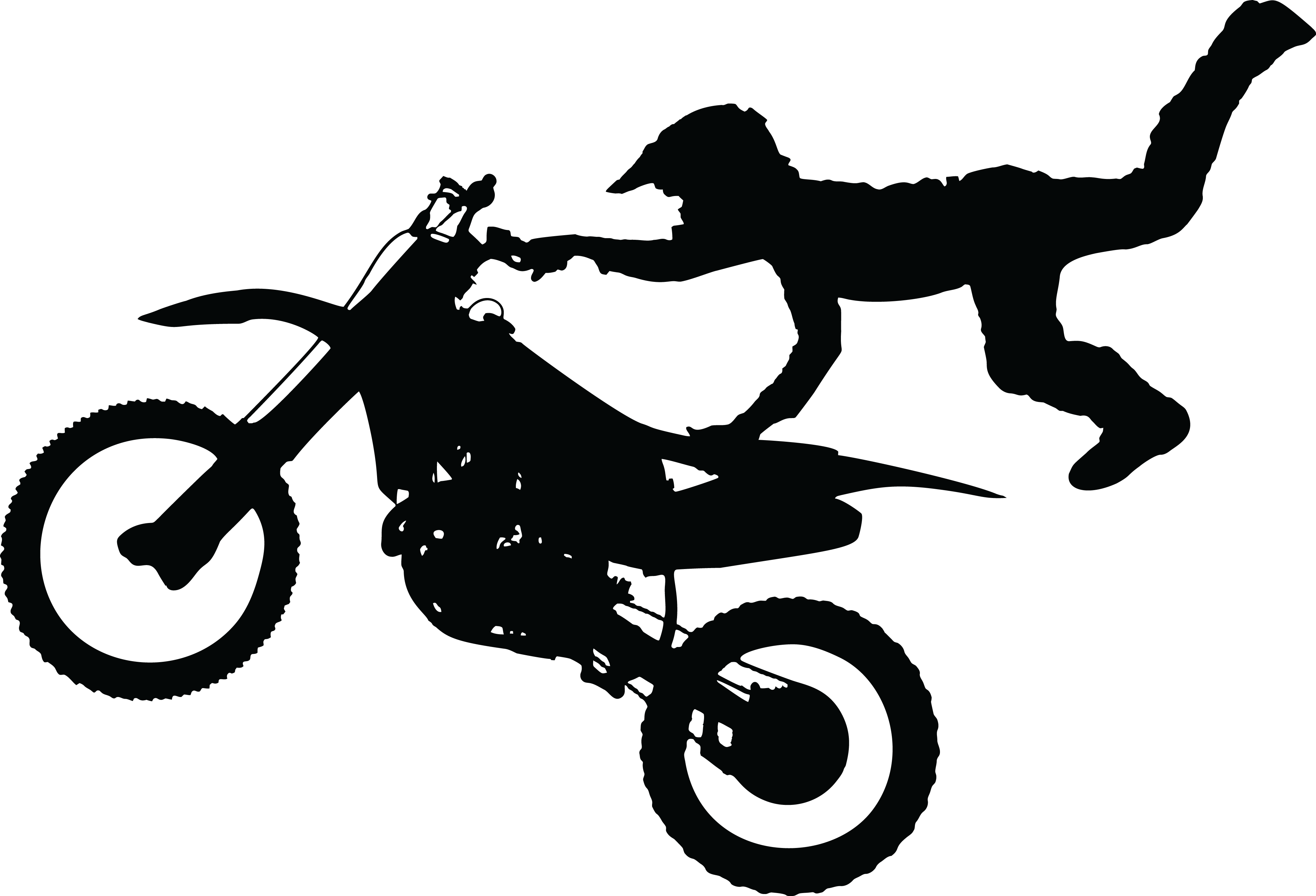 Motocross Bike Clipart #1 - D