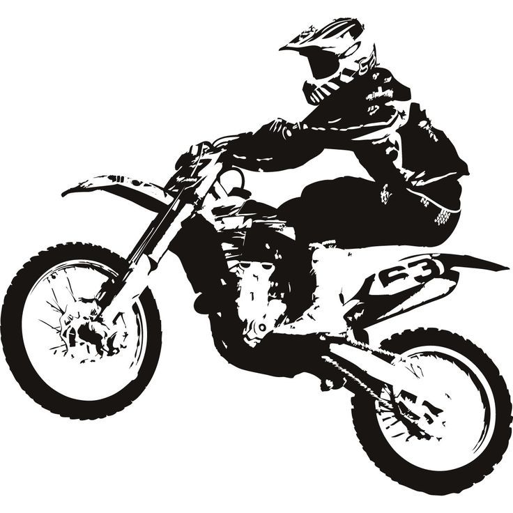 motocross dirt bike jump tran