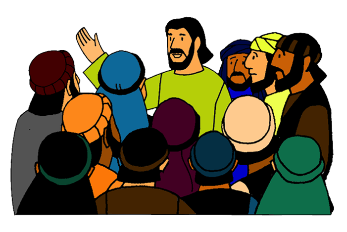 Jesus And Disciples Clipart D