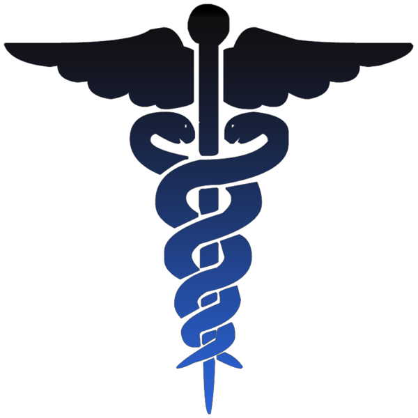 Transparent medicine symbol