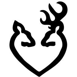 Doe PNG Black And White - 83290