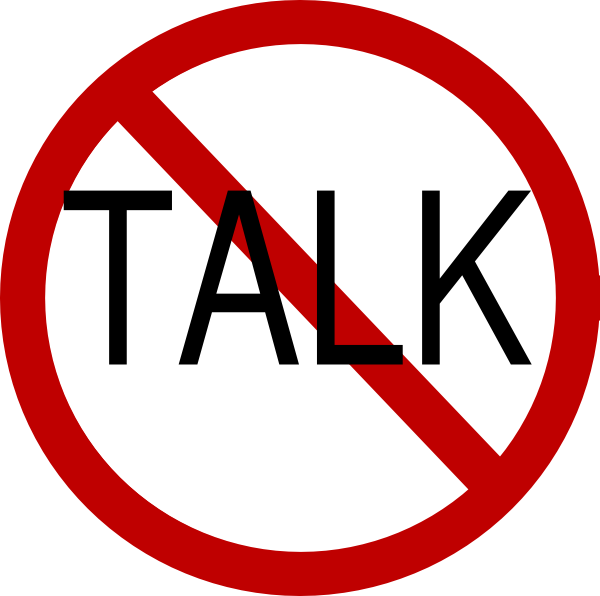 Dont Talk PNG - 135100