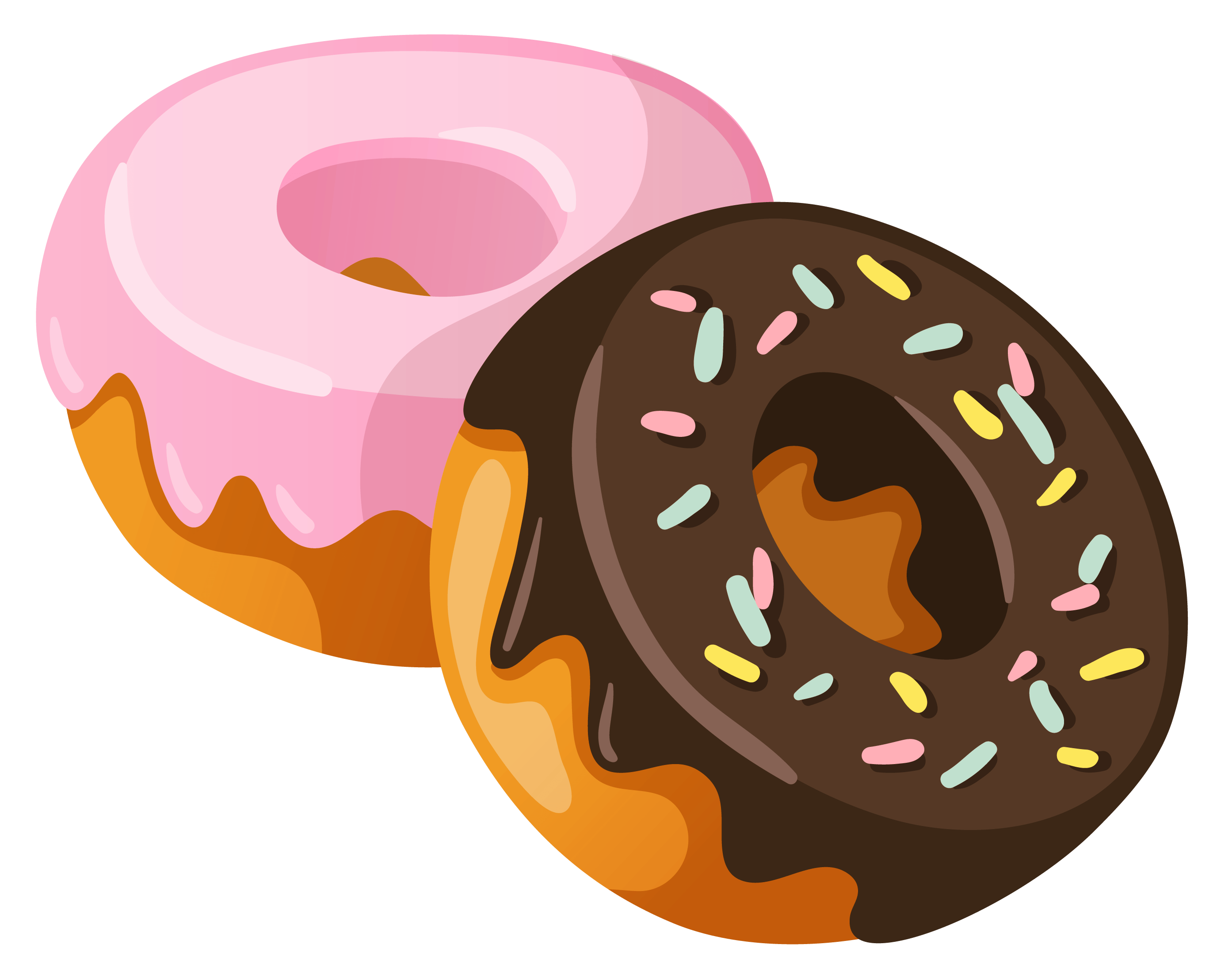 Donuts With Dad PNG - 137016