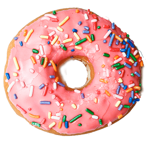 Coffee and donuts clipart fre