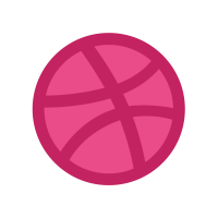 Dribbble logo free icon