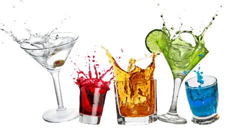Blue Cocktail PNG Clipart