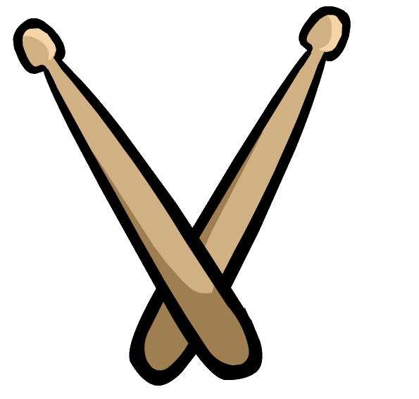 Drum sticks variant free icon