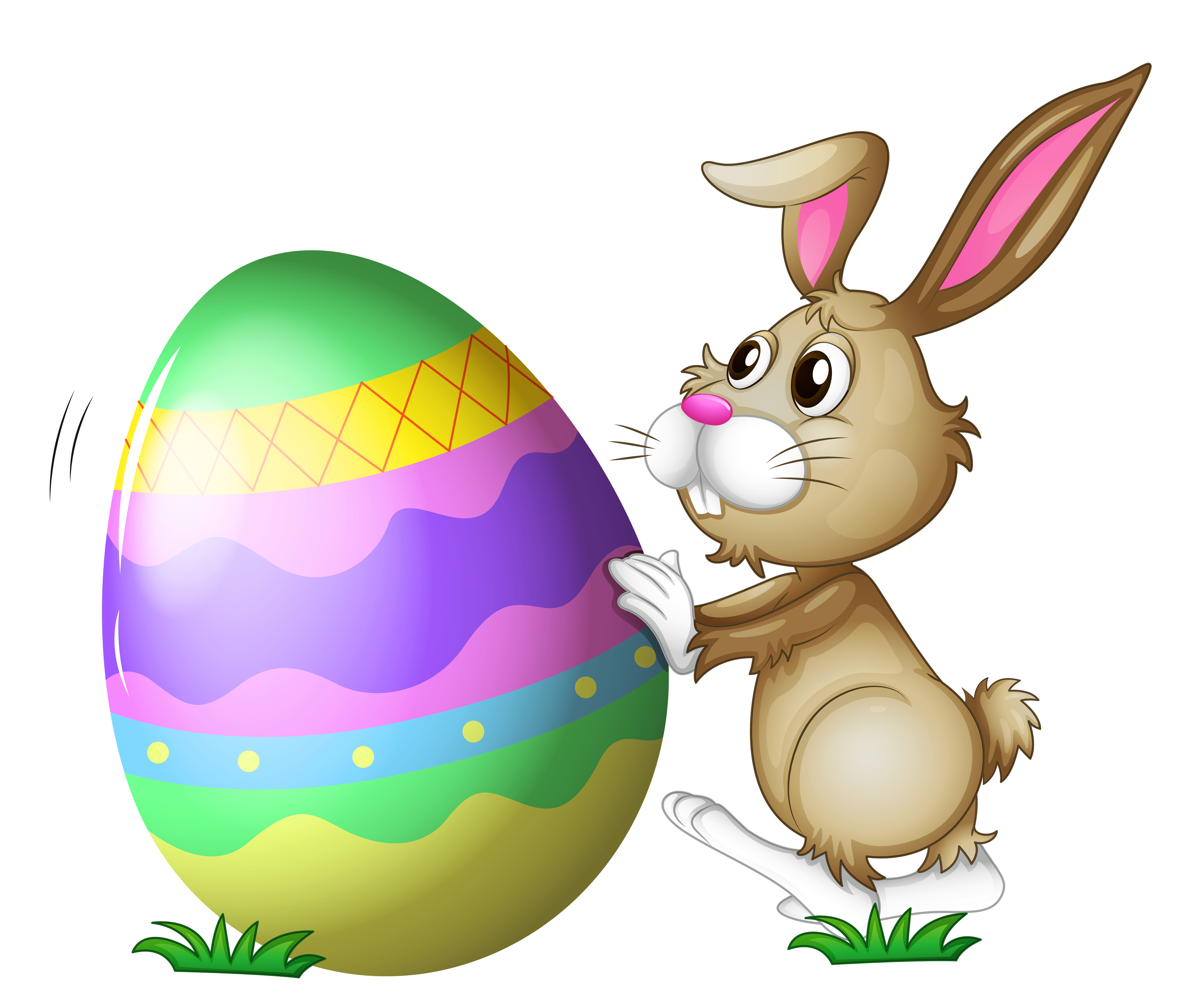 Easter bunny, rabbit doodle