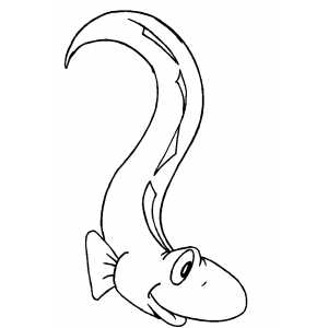 Eel PNG Black And White - 144800