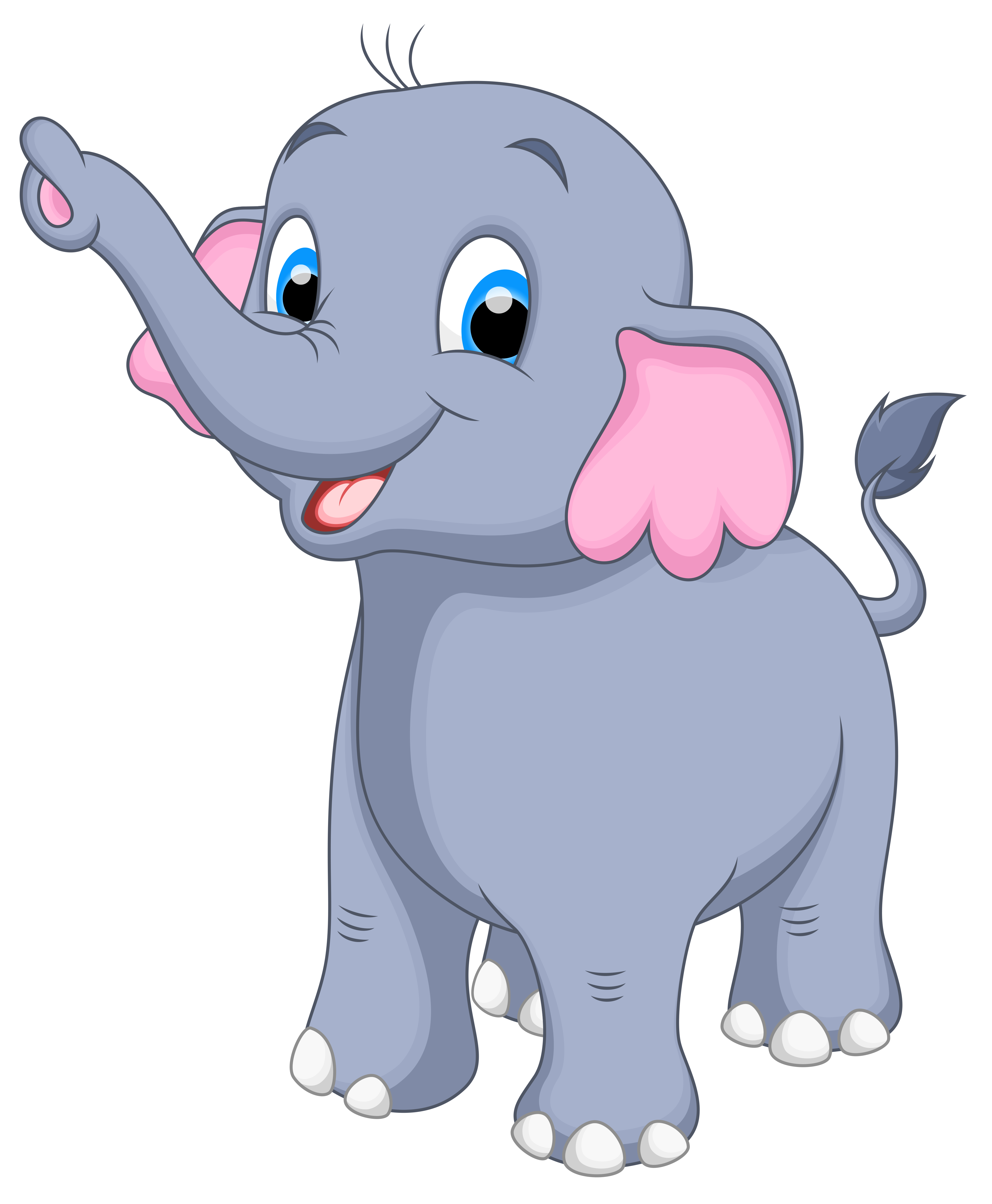 Elephant PNG HD Outline - 157158