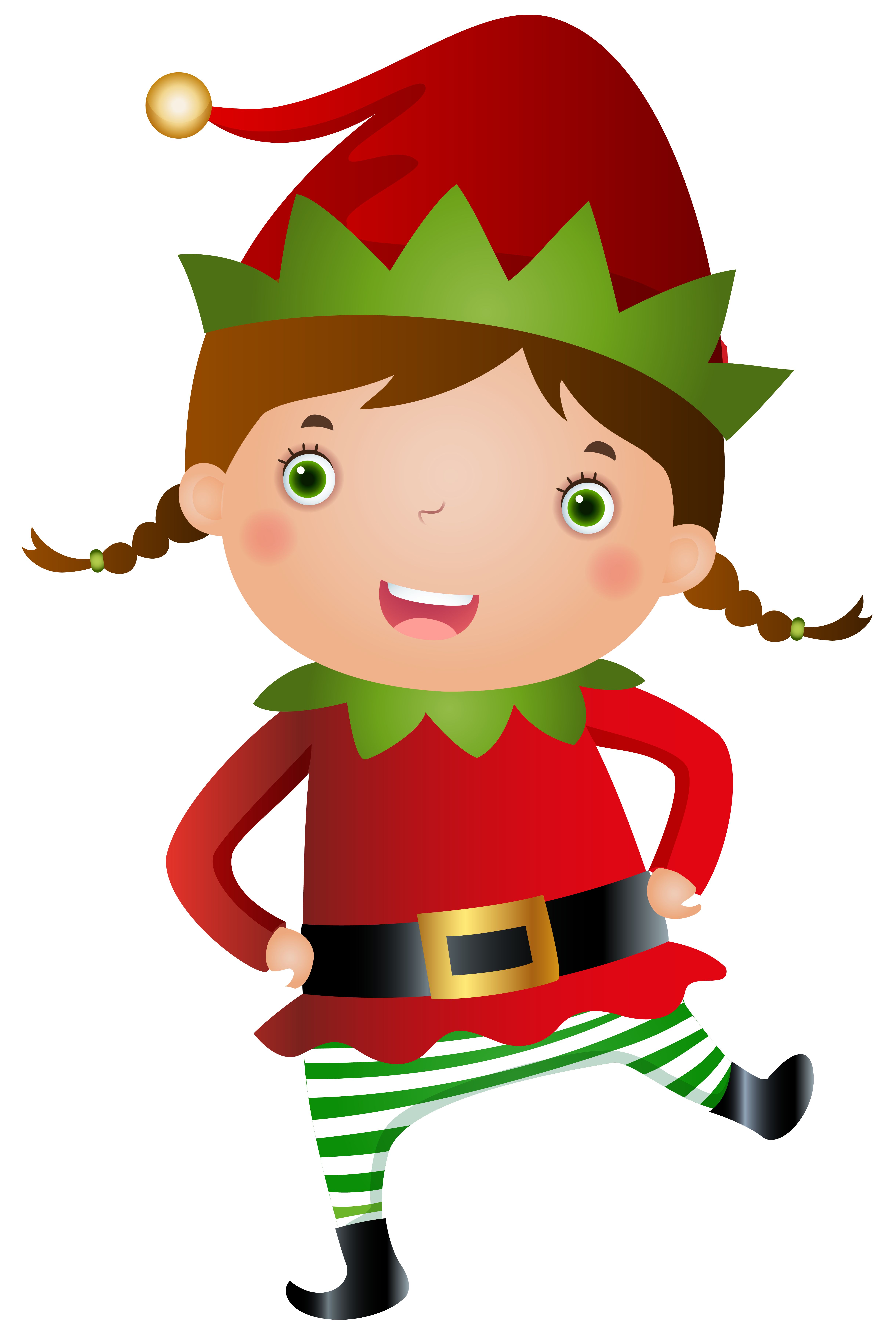 Christmas Elf 2 PNG Stock by 