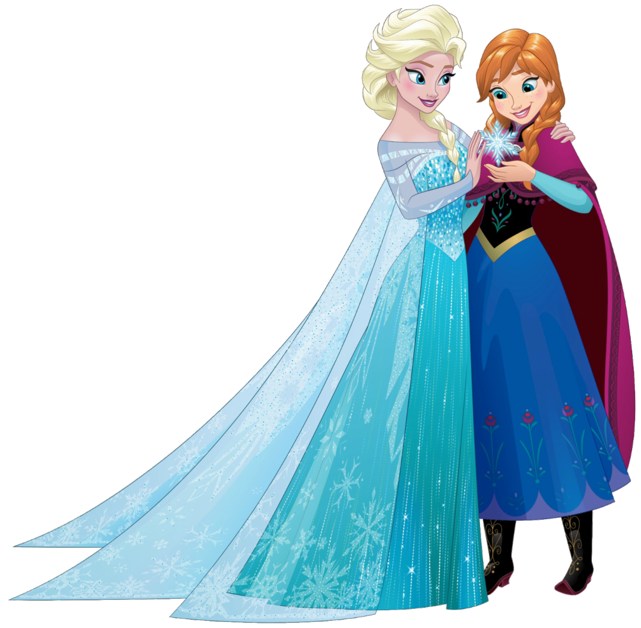 Elsa And Anna PNG - 142473