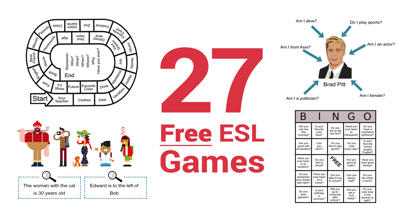 43 Free ESL Worksheets that E