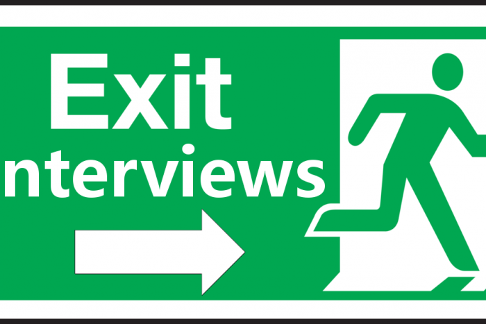 Exit interviews may be standa