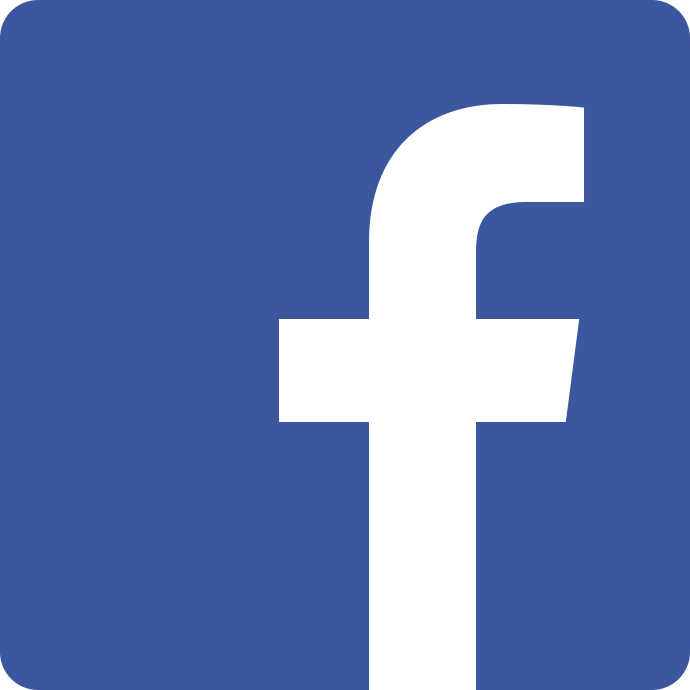 facebook logo with rounded co