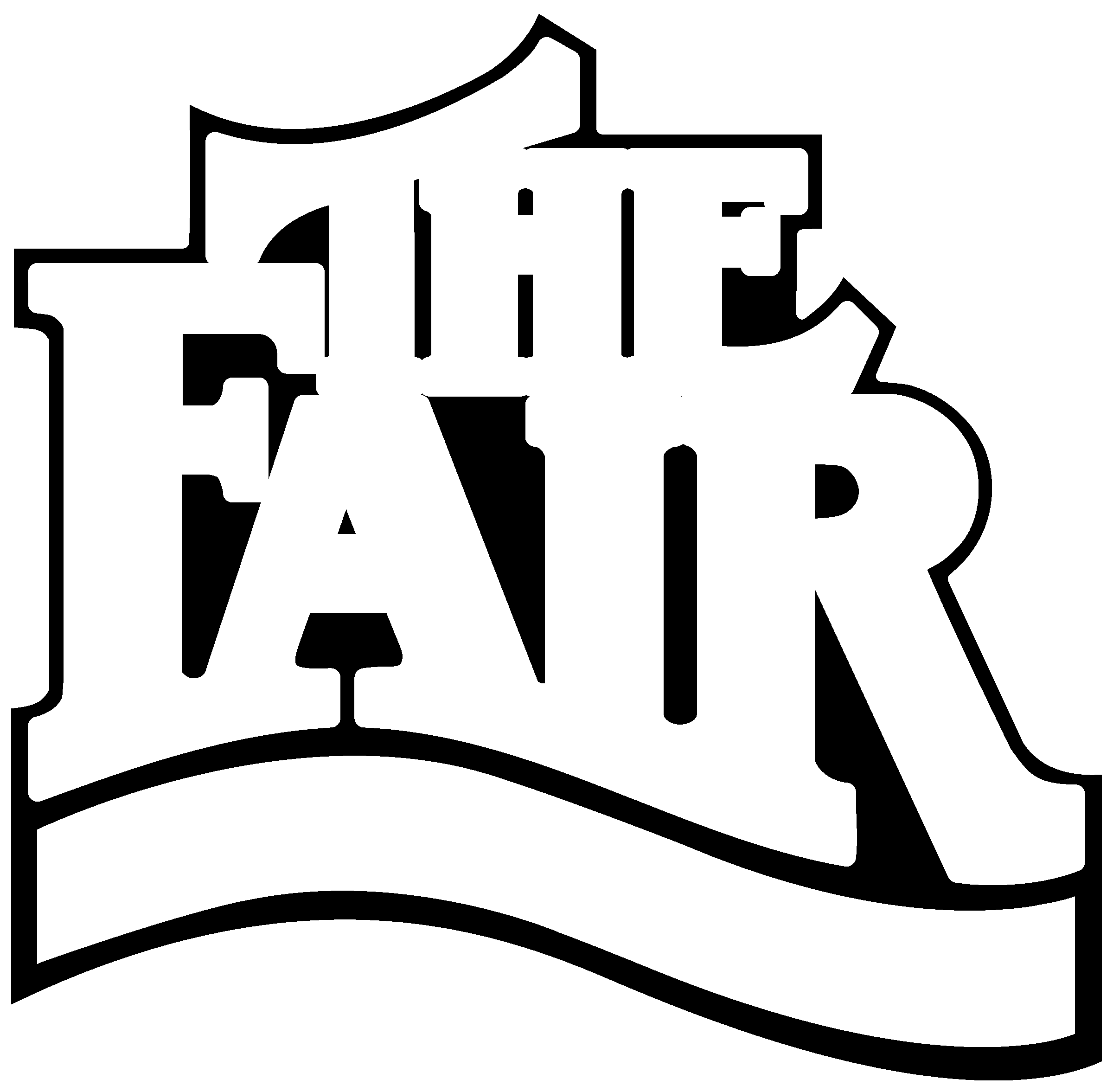Fair PNG Black And White - 157877