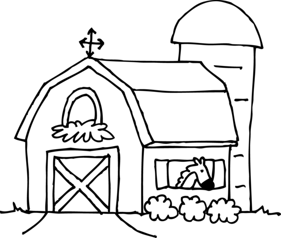 Coloring Pages Farm Free Roos