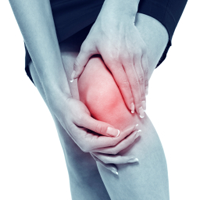 Fat Woman With Knee Pain PNG-