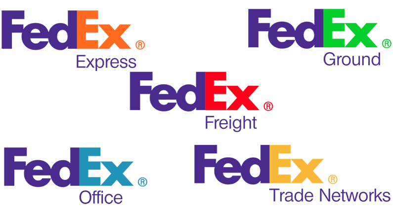 various-FedEx-logos