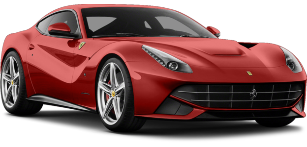 Ferrari Sergio Red Car PNG Im