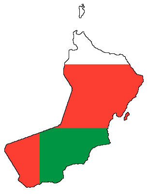 Free illustration: Oman, Flag