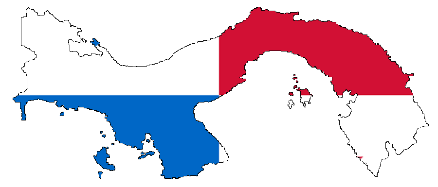 Panama, Flag, Circle, Country