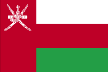PNG. Oman flag icon - free do
