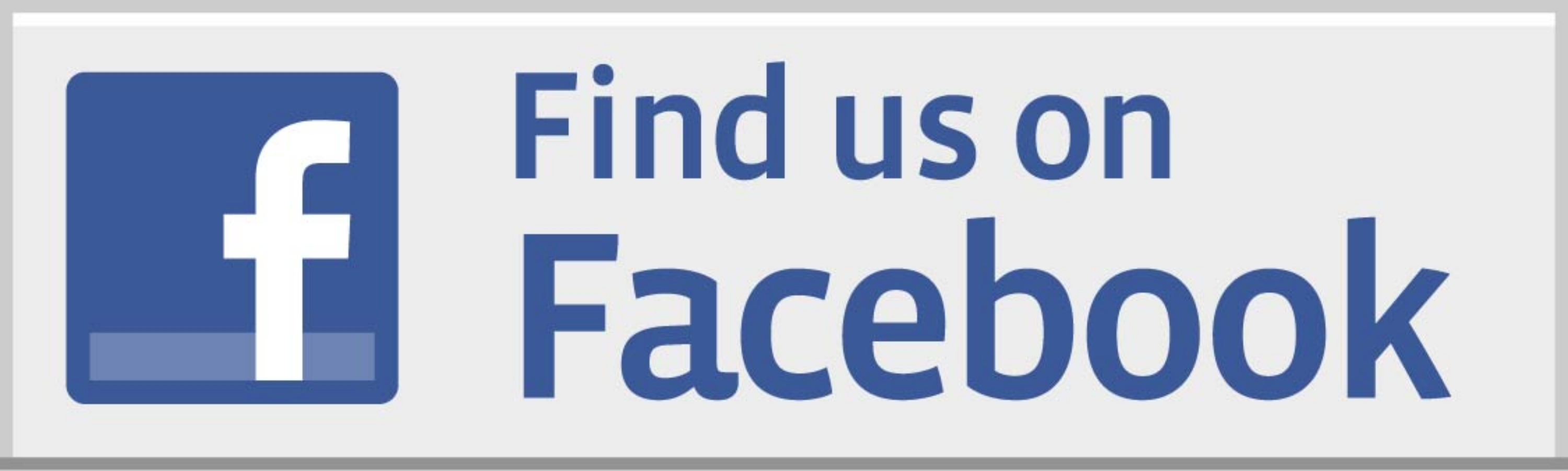 Find Us On Facebook Vector PNG - 34027