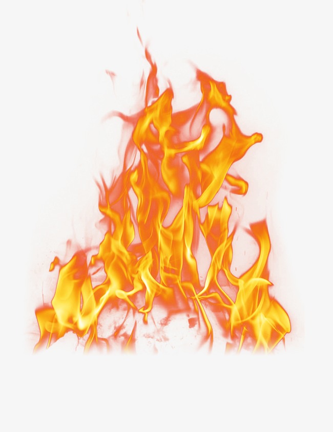 HD burning flame visual, Visu