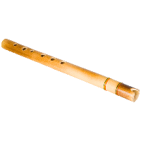 A bamboo flute, Wind Instrume