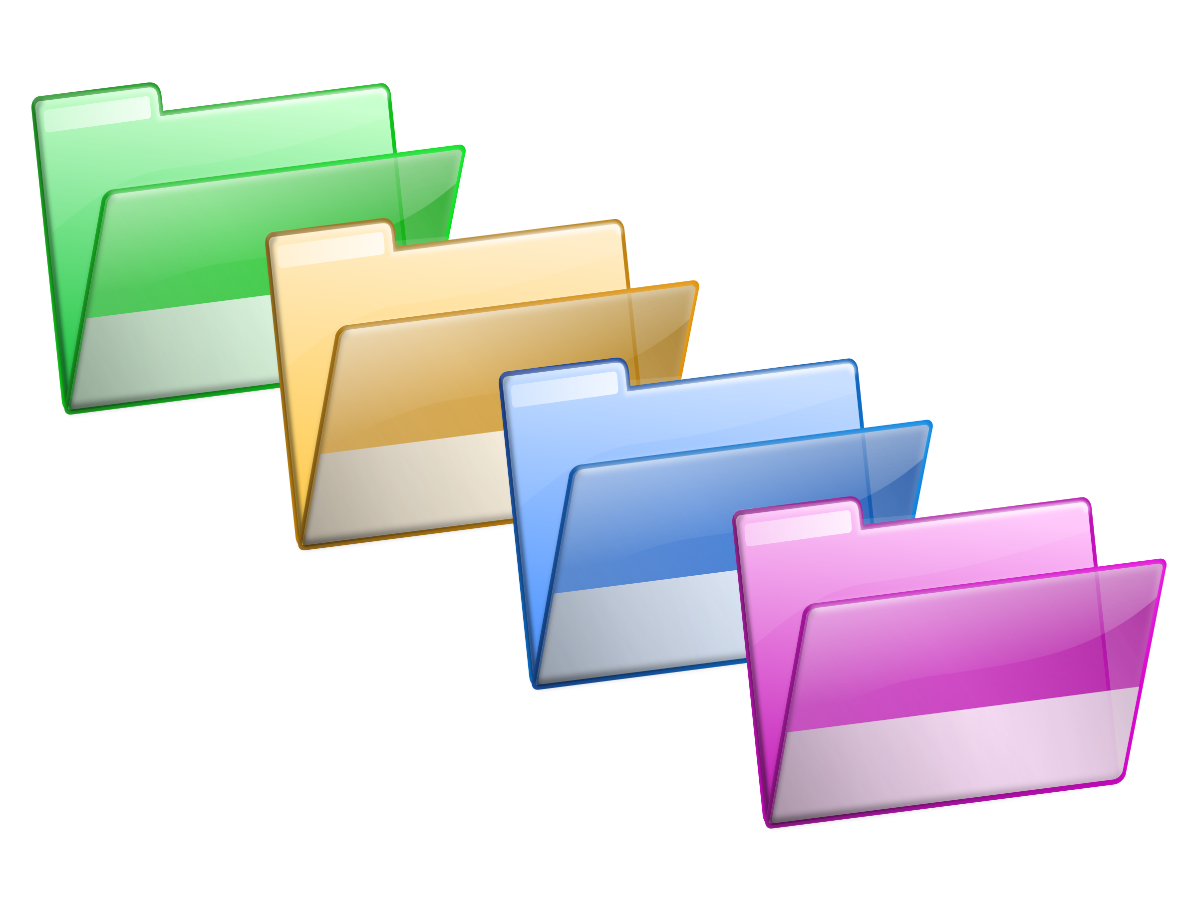 Folders PNG - 16140