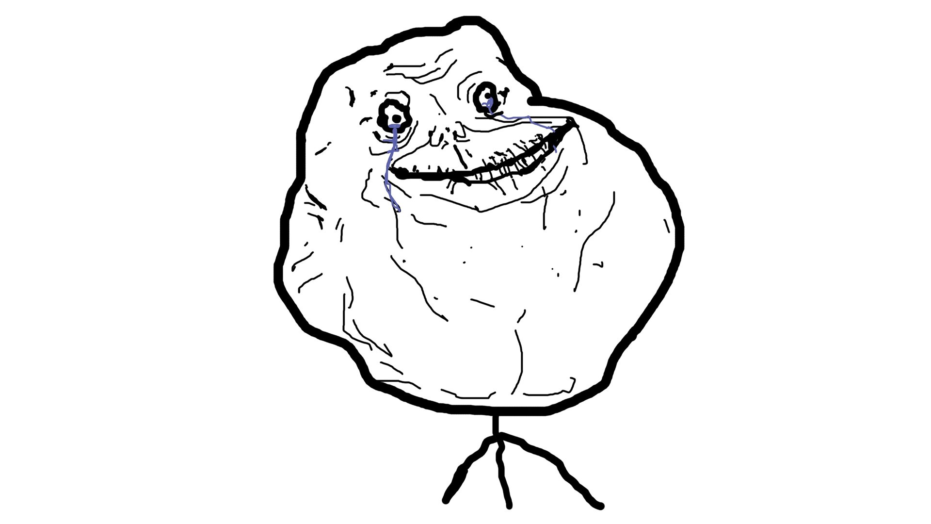 Forever Alone PNG - 11804
