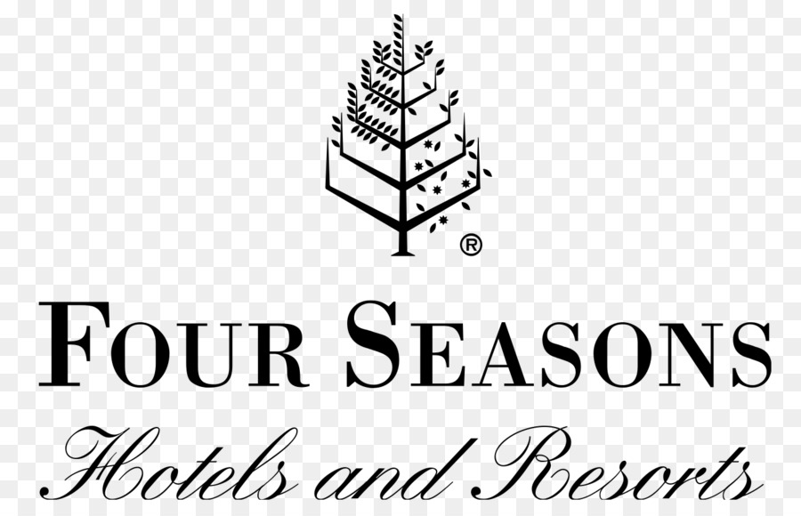 Four Seasons PNG Black And Wh