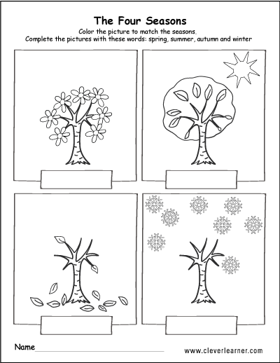 Four Seasons PNG Black And White - 157367