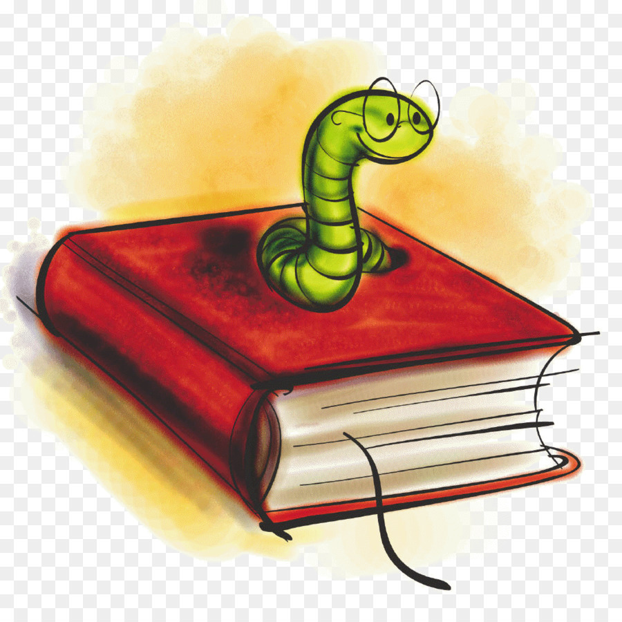 Free Book Worm PNG - 165984